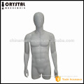 Male torso half body form mannequins